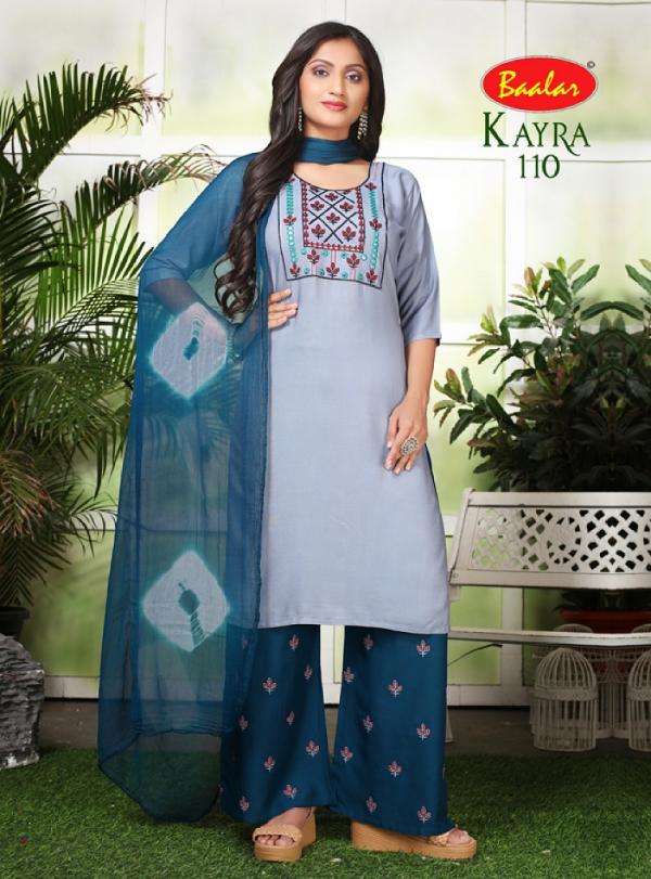 Baalar Kayra Vol-1Rayon Designer Exclusive Ready Made Suit